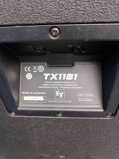 EV TX1181 subs