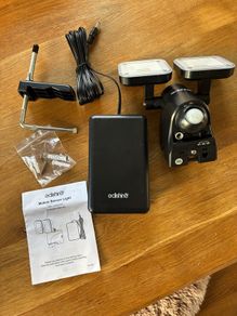 security light. Sensor activated. Fully boxed, brand new. Instructions and wall fixing bracket included.