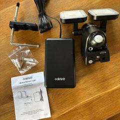 security light. Sensor activated. Fully boxed, brand new. Instructions and wall fixing bracket included.