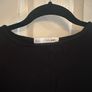 Black jumper with embellishment on cuffs. Size s or 10 Image 2