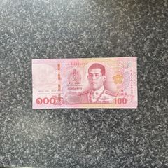 Thailand  100  Baht. 2019. Pick 137. ( Uncirculated )