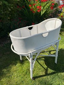 Vintage Lloyd Loom Crib