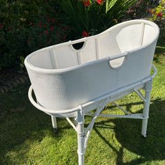 Vintage Lloyd Loom Crib