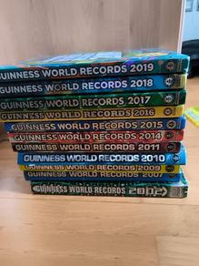 Guinness World Record 11 books each for 3 all for 25
