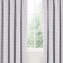 Fable Simone Oxford Grey Lined Curtains measuring 66x72. Image 4