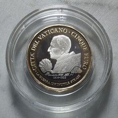 Vatican 5 Euro Base Metals Proof Coin 2022 - Centenary of the death of Pope Benedetto XV