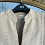 Womens Vintage Cream Eastex Jacket Embroidered Size UK 12 EUR 38 Image 3