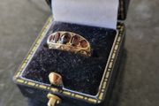 9ct gold ruby ring