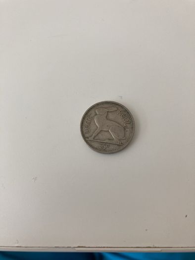 3 Irish pence 1942,1942,1942,1964,1967