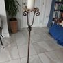 Tall iron candlestand Image 3