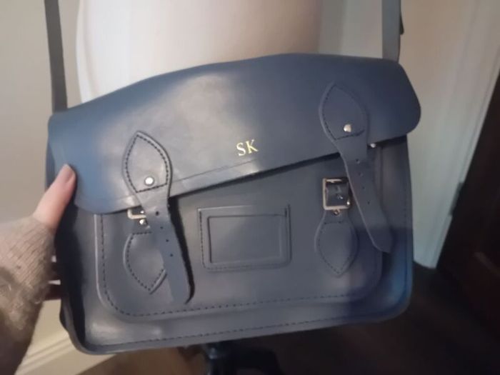 Leather Cambridge Satchel Bag S