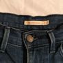 Levis 710 Super Skinny Jeans Size 27 Dark Blue Image 2