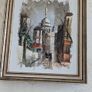 Pair of framed Parisian city scene prints Image 3