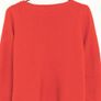 COS 100% Merino Wool Sweater Red Size XS Image 5
