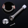 5 Pack 85 mm Spring Door Stop Metal Door Stoppers with Screws and Base Plate (FREE POSTAGE) Image 4