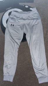 Under Armour Kids Rival Fleece Bottoms Kids XL Crystal White