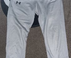 Under Armour Kids Rival Fleece Bottoms Kids XL Crystal White