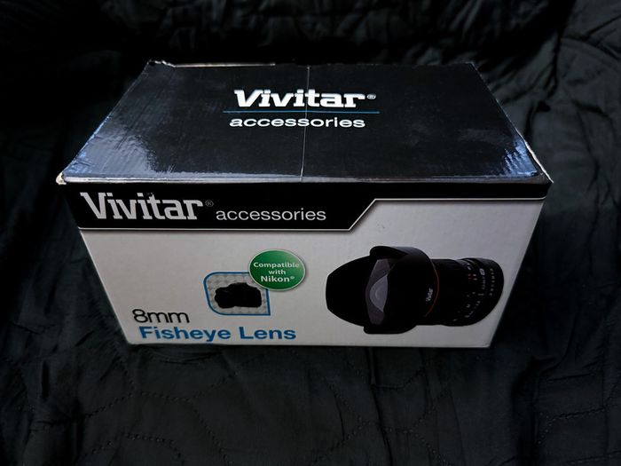 Vivitar 8mm Fisheye Lens for Nikon DX (APSC)