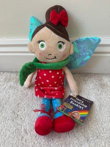 The Irish Fairy Door Company Fairy Friend Plush Evie-Bee FD554266 approx. 30 cm. Please see photos
