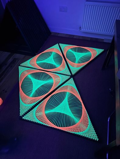 Uv String Art