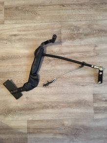 Disabled driver hand operated push pull automatic driving controls