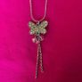 Vintage Butterfly Pendant Image 3