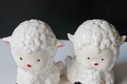 Vintage Novelty Cruet Set Little Lamb Shakers
