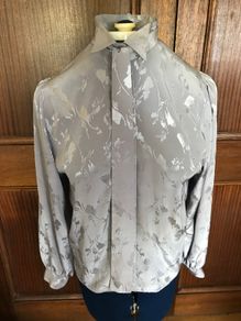 Grey Long Sleeve Blouse- Size 10