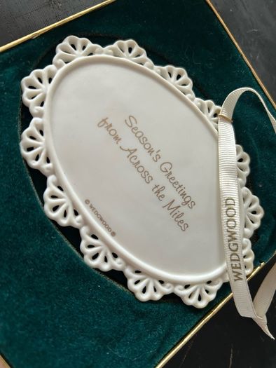 Wedgewood Across The Miles Christmas Decoration
