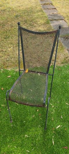 Wrought iron garden table and chairs