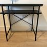 Black vanity table with adjustable mirror Image 5