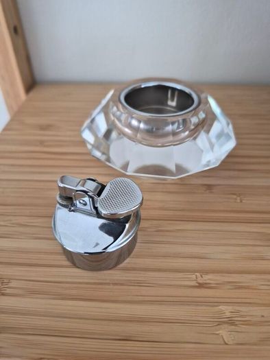 Glass Table Desk Lighter
