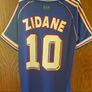 France 1998 World Cup Final Shirt - Zidane #10 - Size M Image 10