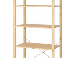 IKEA shelving unit, pine