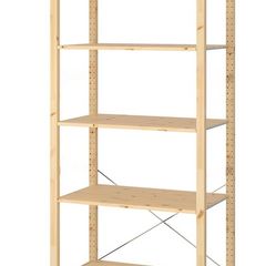 IKEA shelving unit, pine