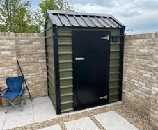 6ft x 4ft Steel Shed