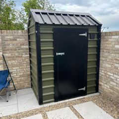 6ft x 4ft Steel Shed