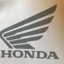 Honda Wings stickers decals x2 Fuel tank helmet fairings Image 6
