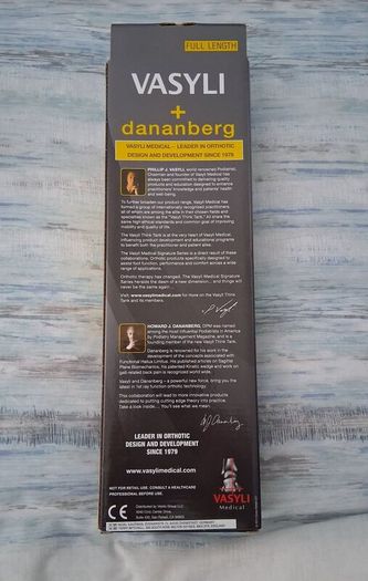 Vasyli Dananberg Orthotic Insoles Sz Medium (New)