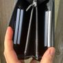 chanel black caviar small zip wallet Silver Hardware Image 8