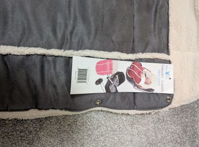 Wallaboo Footmuff Newborn Grey