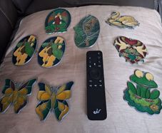 glass pieces