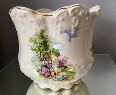 Beautiful  Large Floral Planter