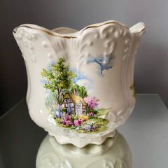 Beautiful  Large Floral Planter