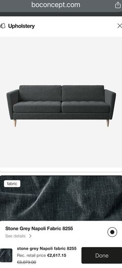 bo concept Osaka 2.5 seater sofa