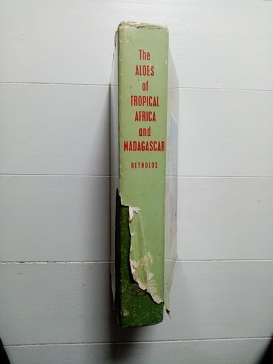 The Aloes of Tropical Africa and Madagascar (1966)  - Plant Book - Botany Book - Nature Book