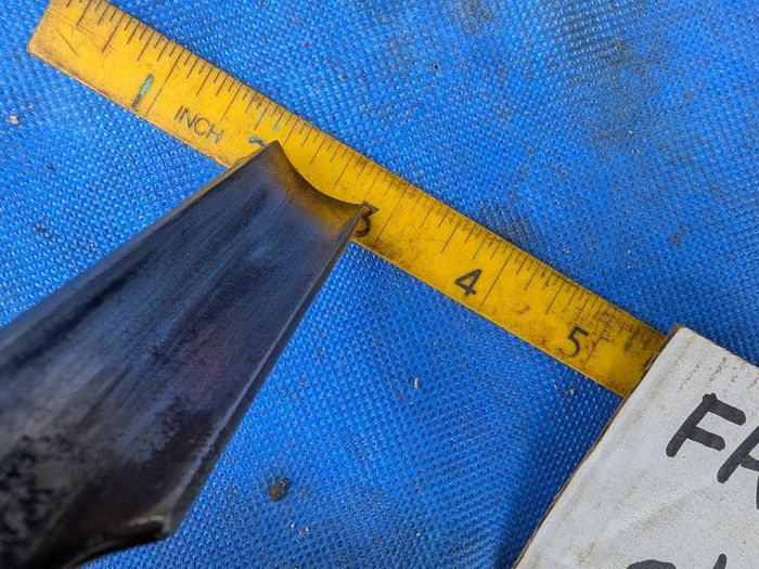 1" Woodcarvers Gouge by Ward & Payne.
