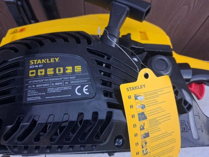 stanley chainsaw brand new