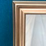 Mirror with frame in antique gold Image 3
