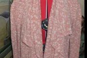 October Woman Waterfall Cardigan , Size L (UK 18/20) , Perfect Condition